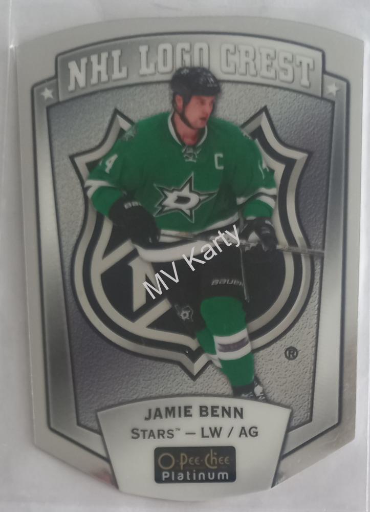 2016-17 O-Pee-Chee Platinum - NHL Logo Crest Die-Cuts #NHLLD-11 Jamie Benn