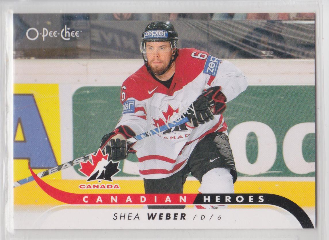 2009-10 O-Pee-Chee - Canadian Heroes #CB-SW - Shea Weber
