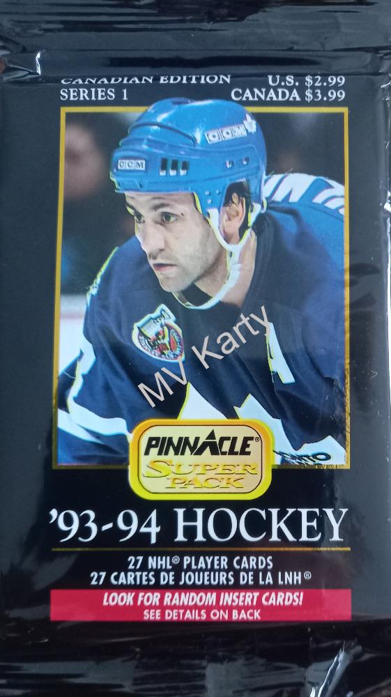 1993-94 Pinnacle S1 Canadian Super Pack balíček