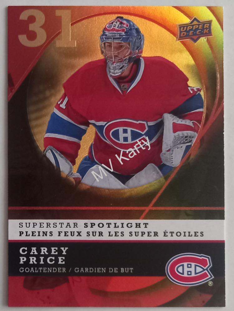 2008-09 Upper Deck McDonald's - Restaurant Superstar Spotlight #IS1 Carey Price