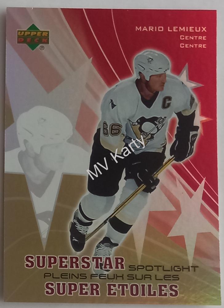 2005-06 Upper Deck McDonald's - Superstar Spotlight #SS1 Mario Lemieux