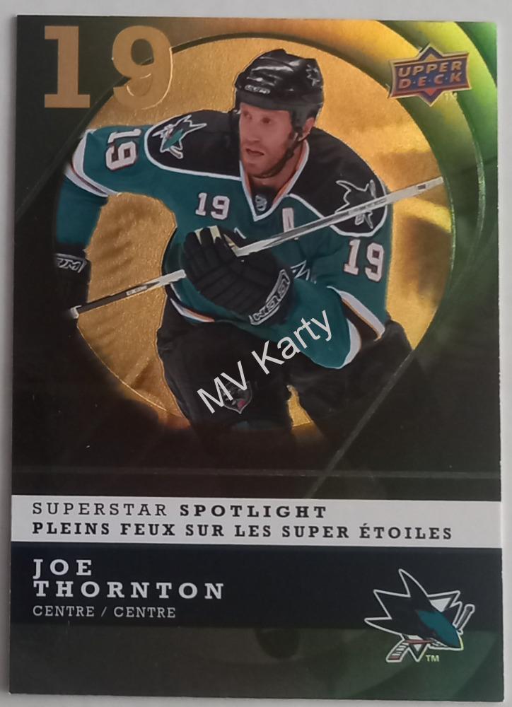 2008-09 Upper Deck McDonald's - Restaurant Superstar Spotlight #IS6 Joe Thornton