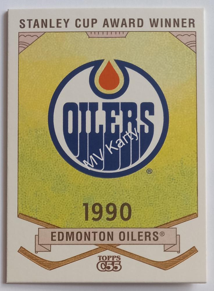 2003-04 Topps C55 - Stanley Cup Winners #SCW64 1990 Edmonton Oilers Team