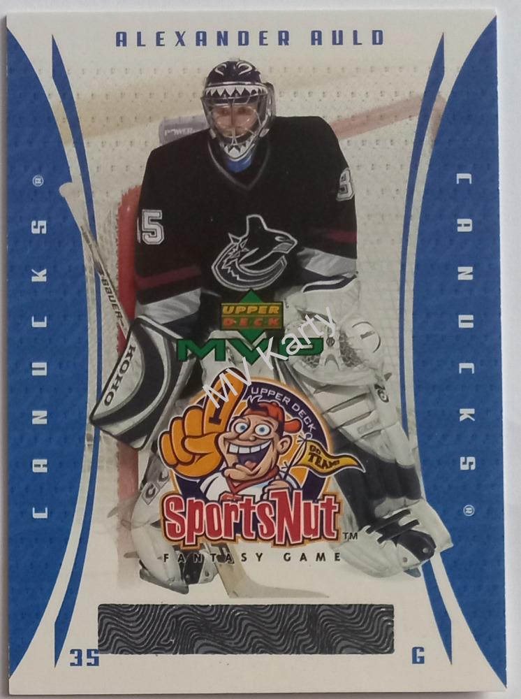 2003-04 Upper Deck MVP - SportsNut Fantasy Game #SN85 Alex Auld