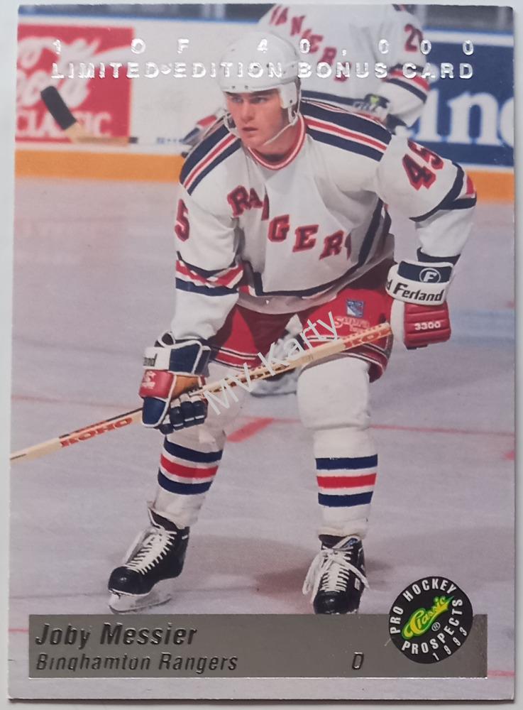 1993 Classic Pro Hockey Prospects - Bonus Cards #BC13 Joby Messier #/40,000
