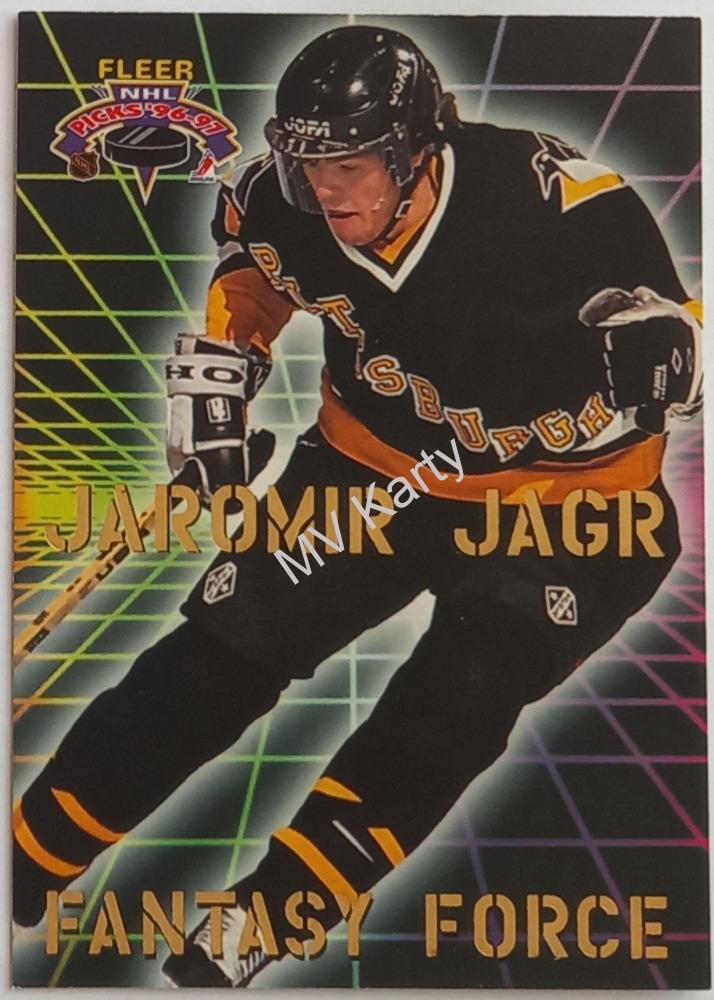 1996-97 Fleer NHL Picks - Fantasy Force #5 Jaromir Jagr