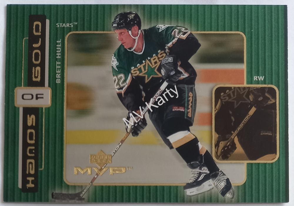 1999-00 Upper Deck MVP - Hands of Gold #H2 Brett Hull