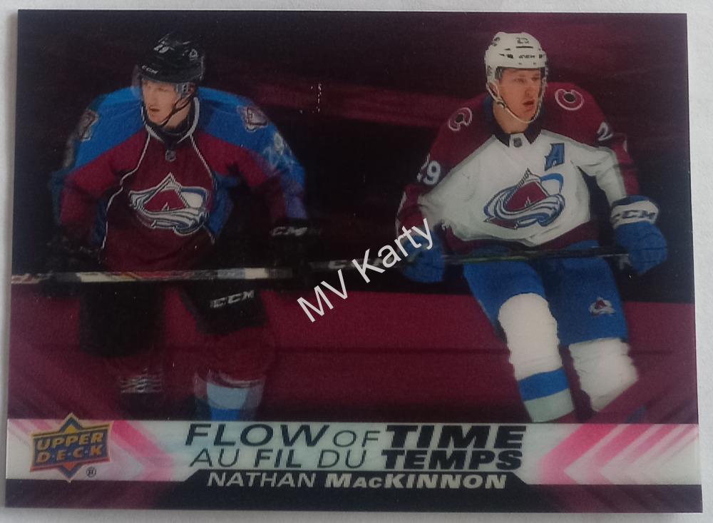 2022-23 Upper Deck Tim Hortons Collector's Series - Flow Of Time #NT-9 Nathan MacKinnon