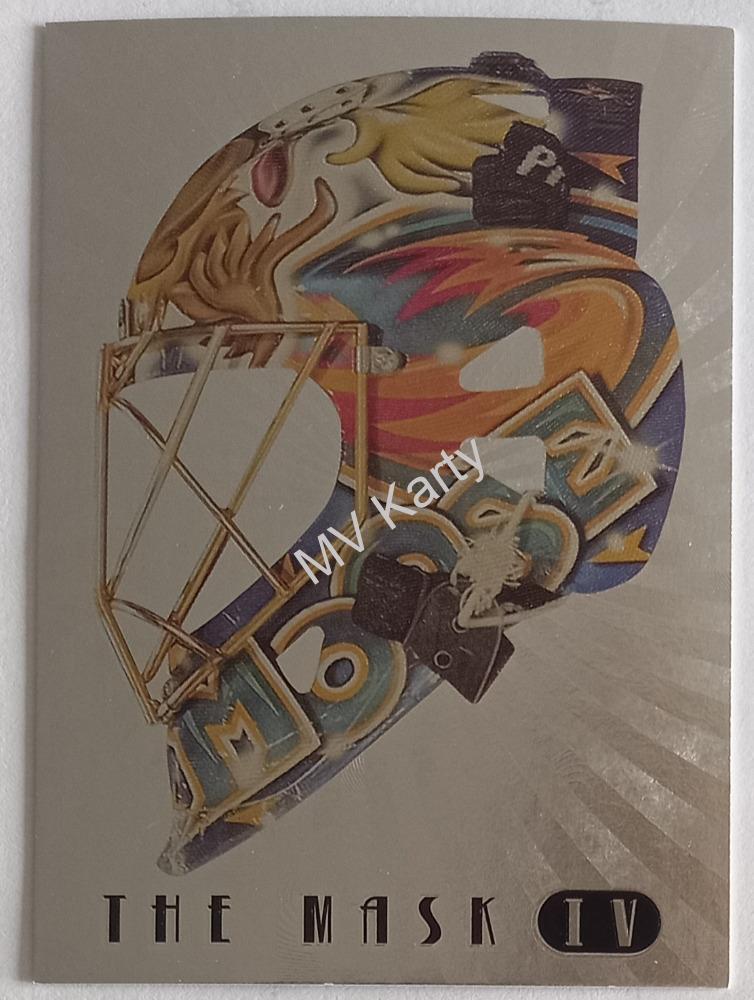 2006-07 In the Game Between the Pipes - The Mask IV - Silver #M-38 Johan Hedberg