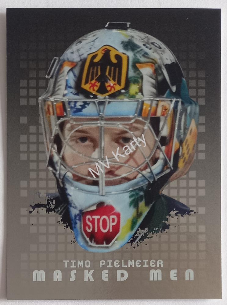 2008-09 In the Game Between the Pipes - Masked Men - Silver #MM-02 Timo Pielmeier