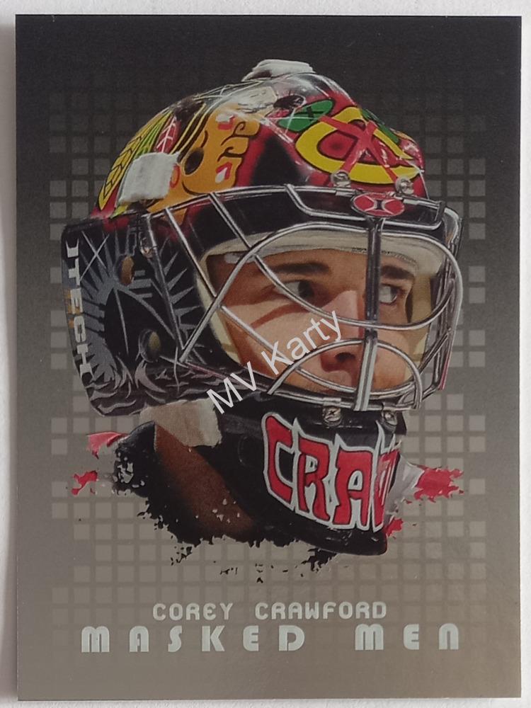 2008-09 In the Game Between the Pipes - Masked Men - Silver #MM-04 Corey Crawford