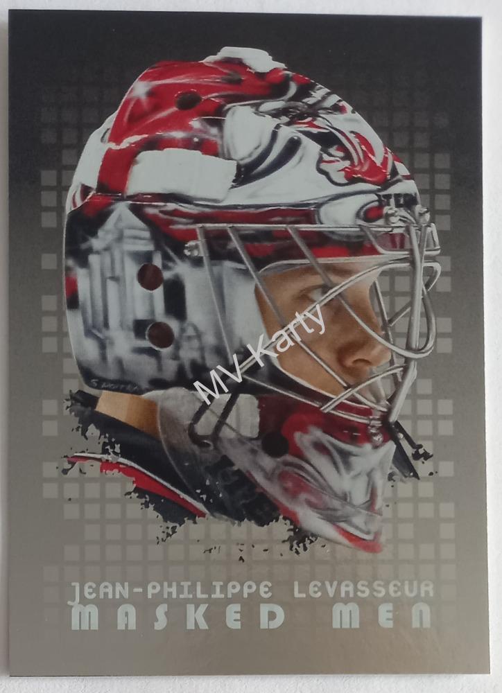2008-09 In the Game Between the Pipes - Masked Men - Silver #MM-15 Jean-Philippe Levasseur