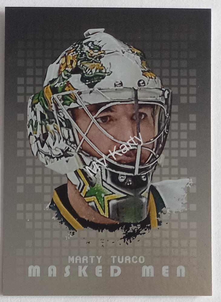 2008-09 In the Game Between the Pipes - Masked Men - Silver #MM-26 Marty Turco