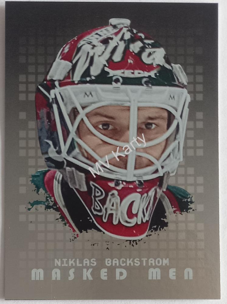 2008-09 In the Game Between the Pipes - Masked Men - Silver #MM-28 Niklas Backstrom