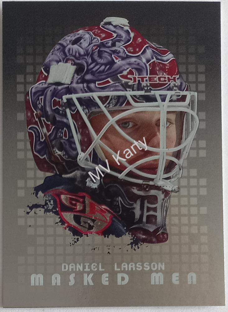 2008-09 In the Game Between the Pipes - Masked Men - Silver #MM-39 Daniel Larsson