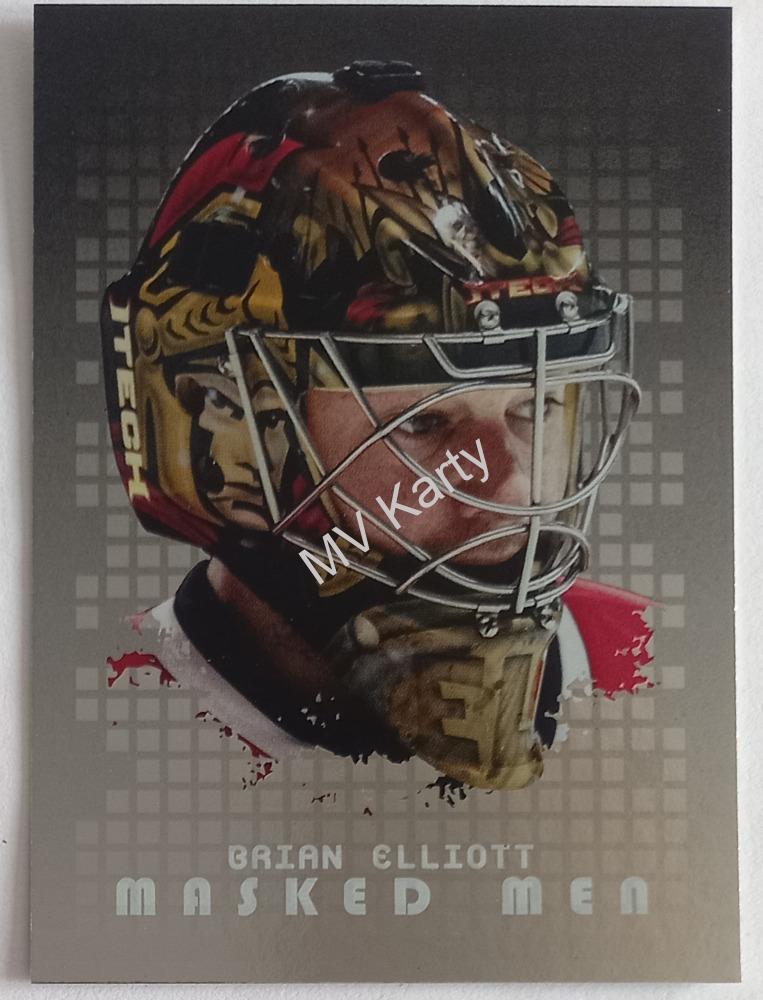 2008-09 In the Game Between the Pipes - Masked Men - Silver #MM-42 Brian Elliott