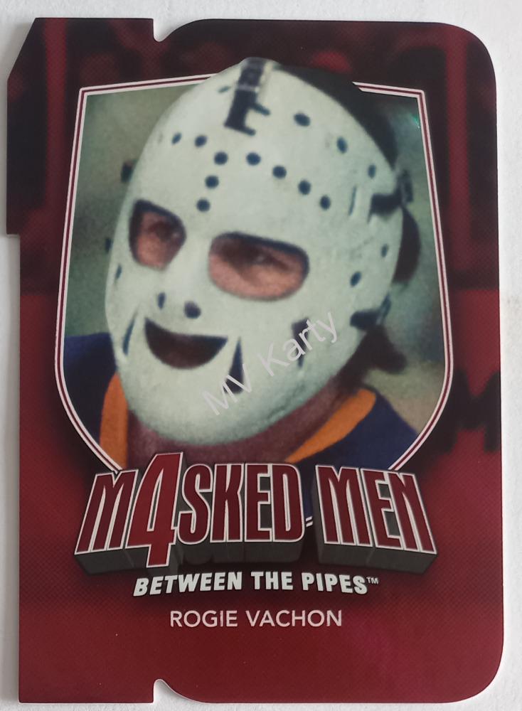 2011-12 In the Game Between the Pipes - Masked Men 4 - Ruby Die-Cut #MM-45 Rogie Vachon