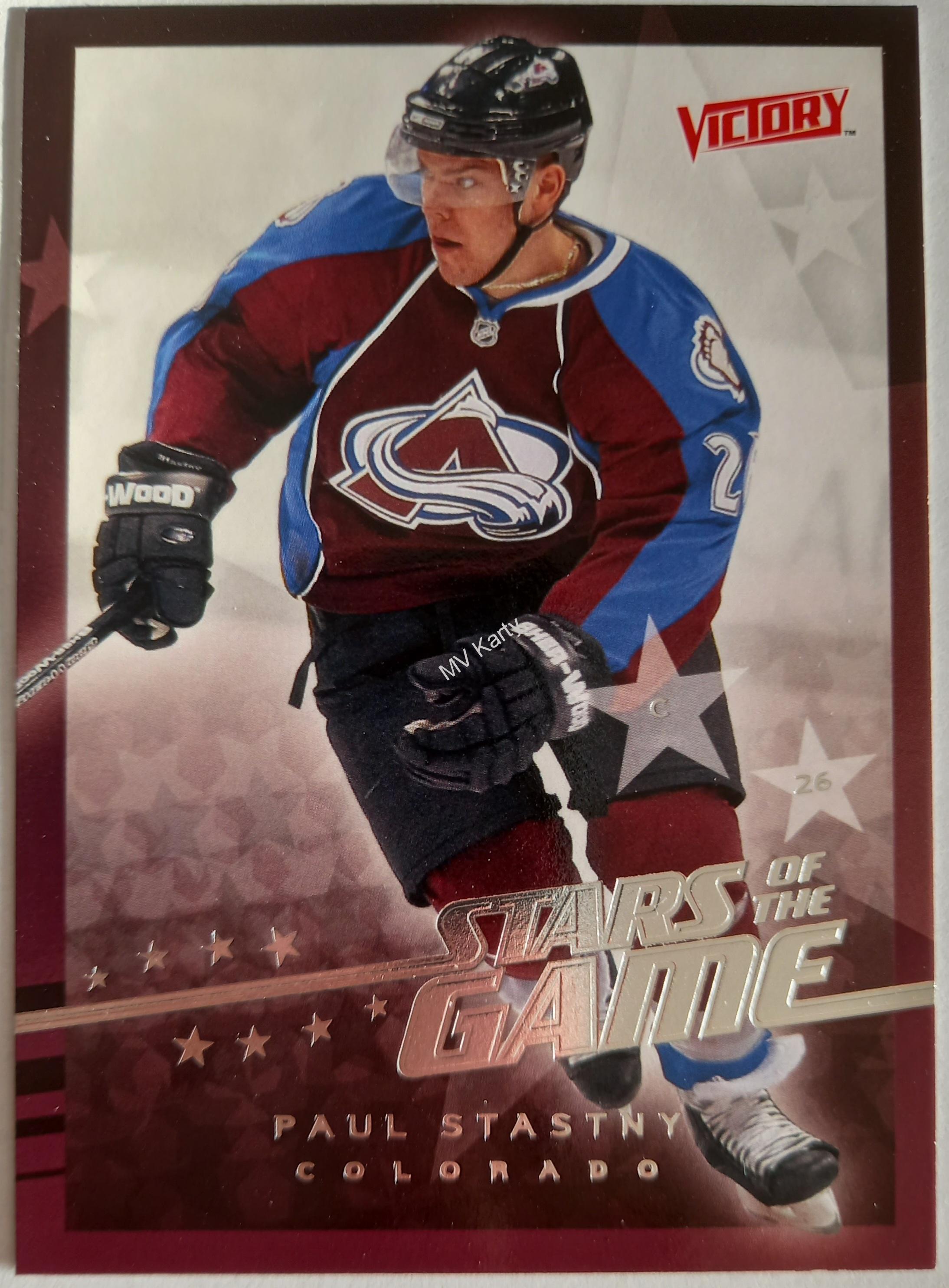 2008-09 Upper Deck Victory - Stars of the Game #SG-44 Paul Stastny