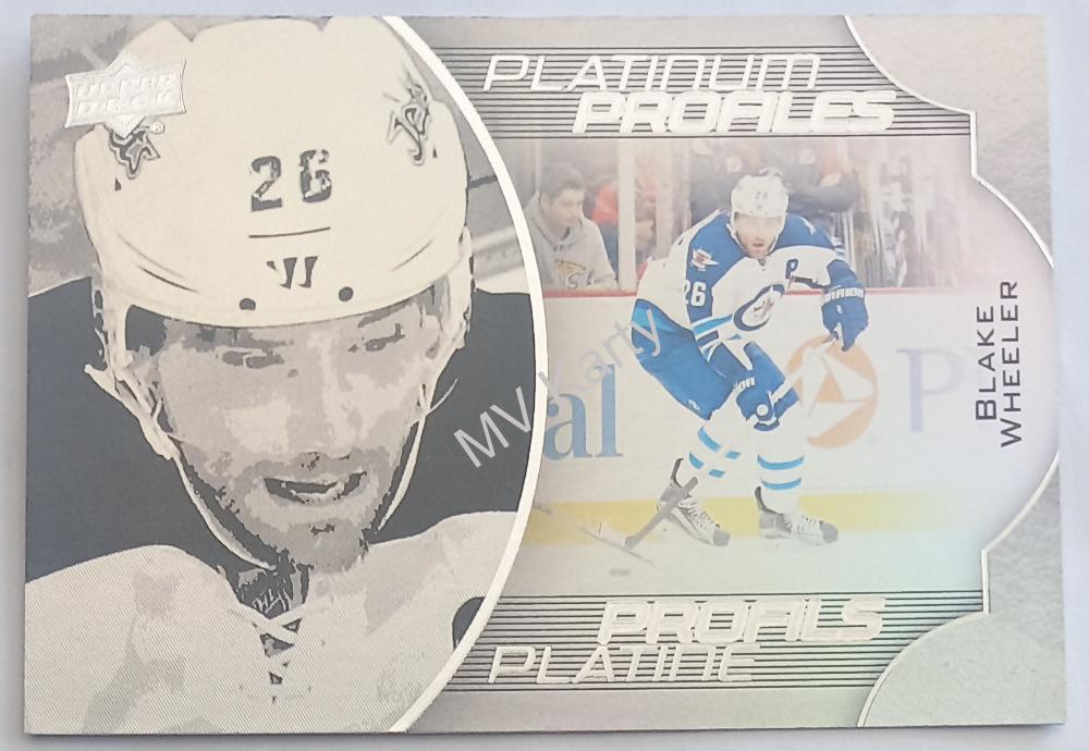 2016-17 Upper Deck Tim Hortons Collector's Series - Platinum Profiles #PP-12 Blake Wheeler