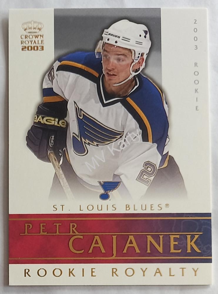 2002-03 Pacific Crown Royale - Rookie Royalty #18 Petr Cajanek