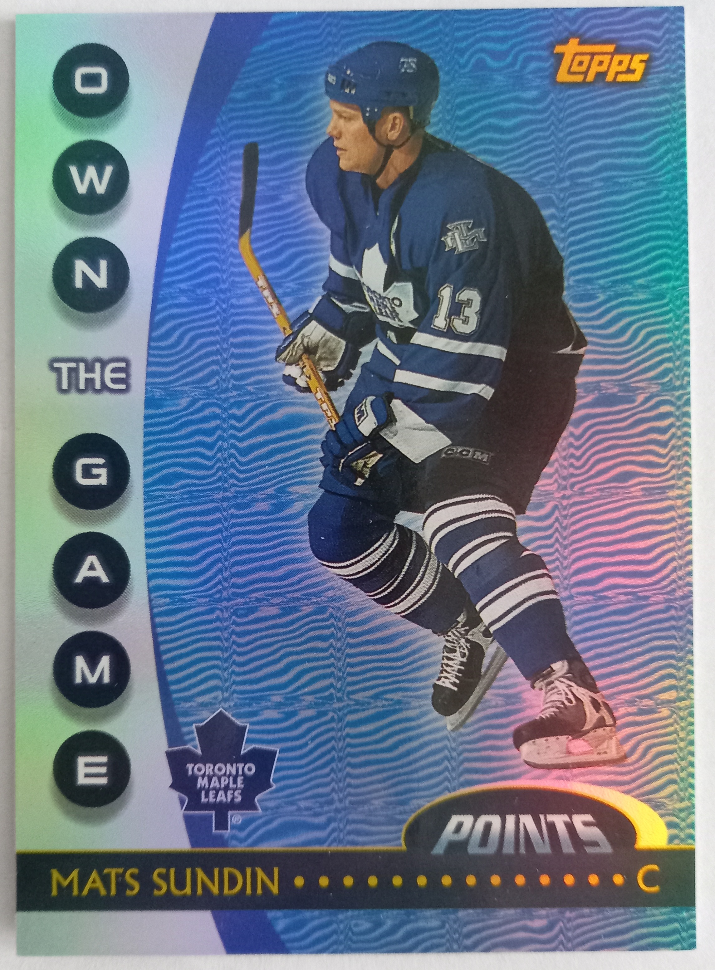 2002-03 Topps - Own the Game #OTG4 Mats Sundin