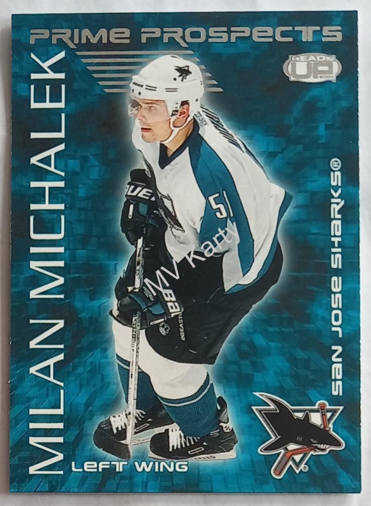 2003-04 Pacific Heads Up - Prime Prospects #18 Milan Michalek