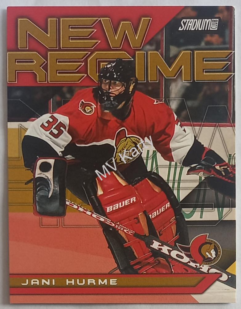 2001-02 Topps Stadium Club - New Regime #NR9 Jani Hurme