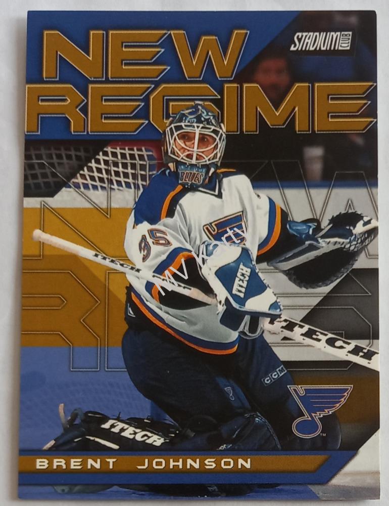 2001-02 Topps Stadium Club - New Regime #NR3 Brent Johnson