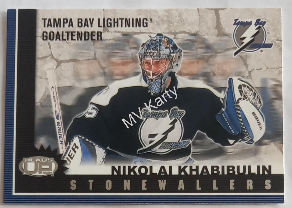 2003-04 Pacific Heads Up - Stonewallers #10 Nikolai Khabibulin