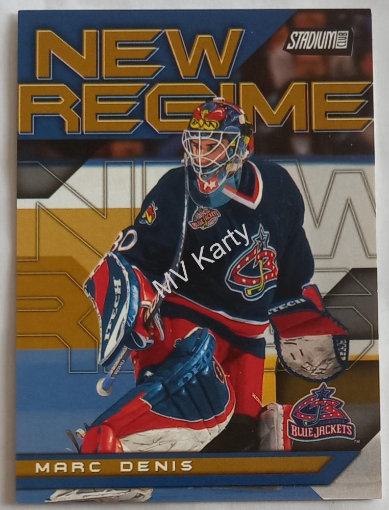 2001-02 Topps Stadium Club - New Regime #NR5 Marc Denis