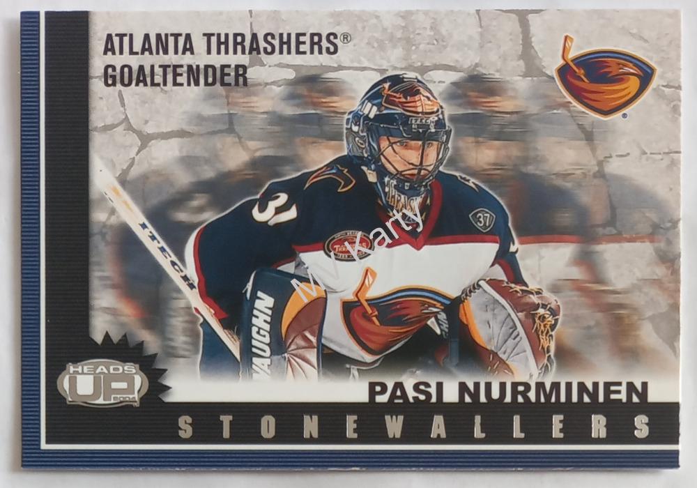 2003-04 Pacific Heads Up - Stonewallers #2 Pasi Nurminen