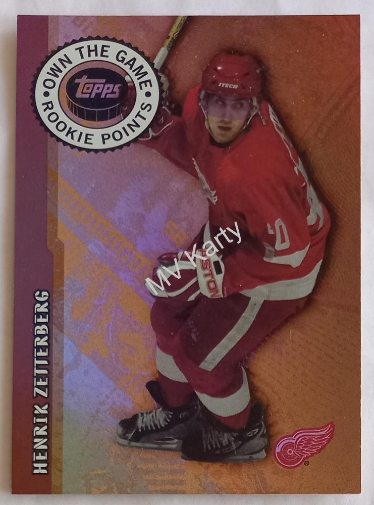 2003-04 Topps - Own the Game #OTG6 Henrik Zetterberg