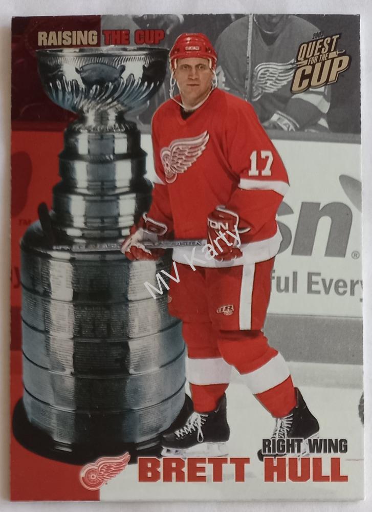 2002-03 Pacific Quest for the Cup - Raising the Cup #6 Brett Hull
