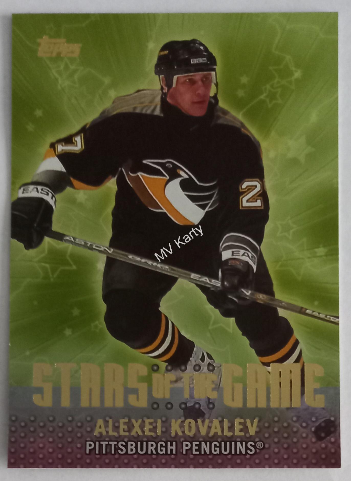2001-02 Topps - Stars of the Game #SG8 Alex Kovalev