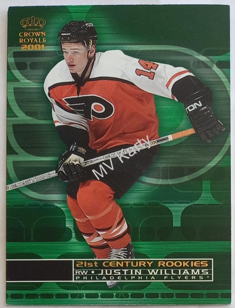 2000-01 Pacific Crown Royale - 21st Century Rookies #19 Justin Williams
