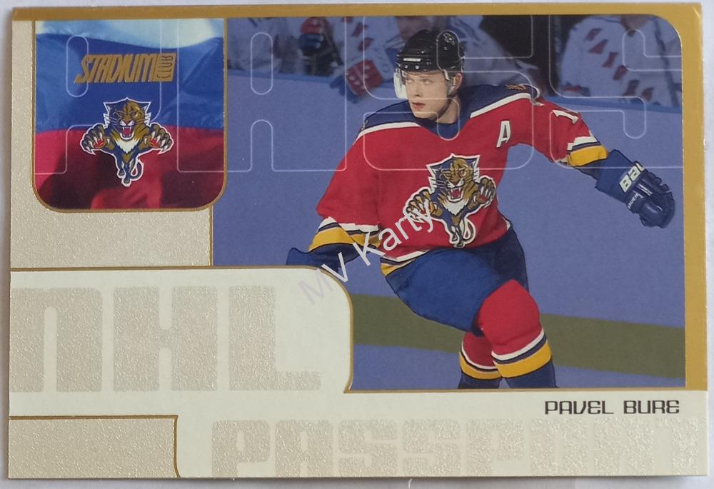 2001-02 Topps Stadium Club - NHL Passport #NHLP4 Pavel Bure