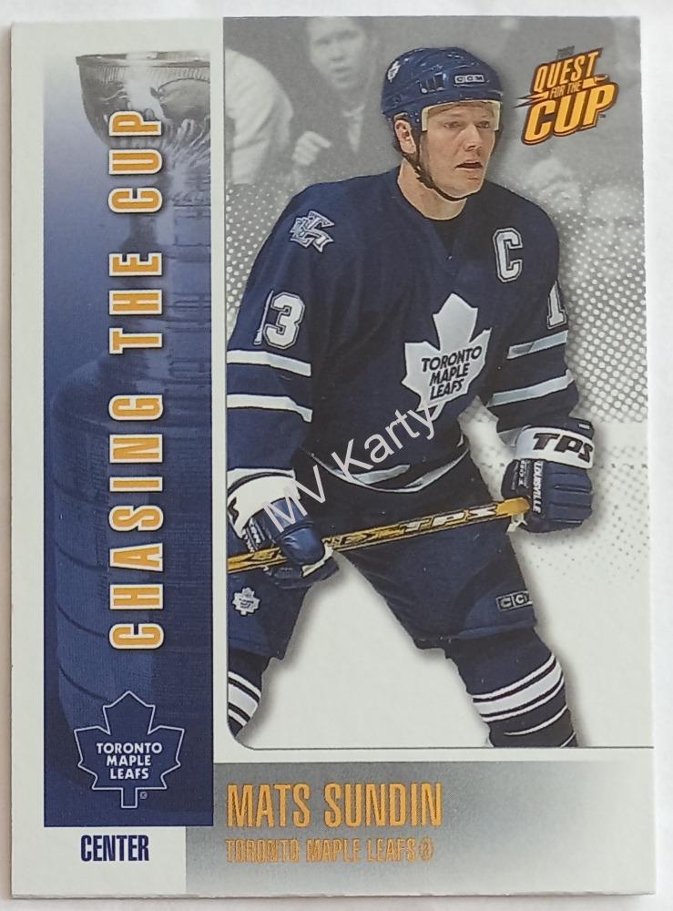2002-03 Pacific Quest for the Cup - Chasing the Cup #17 Mats Sundin