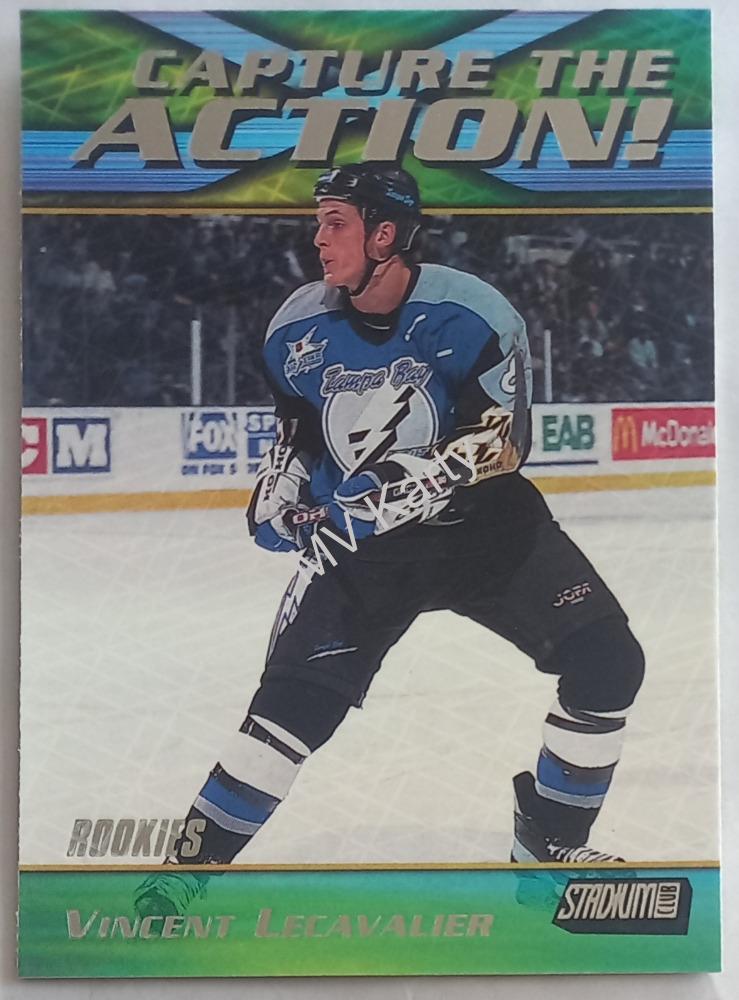 1999-00 Topps Stadium Club - Capture the Action #CA9 Vincent Lecavalier