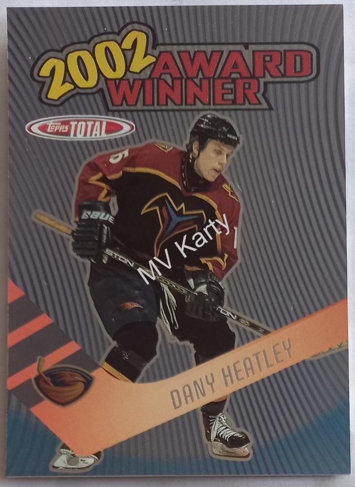 2002-03 Topps Total - Award Winners #AW5 Dany Heatley