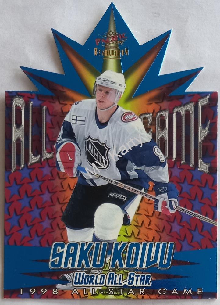 1997-98 Pacific Revolution - 1998 All-Star Game #12 Saku Koivu