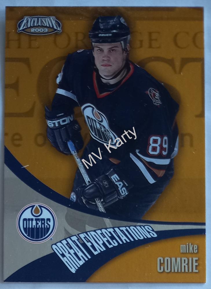 2002-03 Pacific Exclusive - Great Expectations #7 Mike Comrie