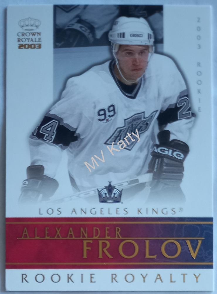 2002-03 Pacific Crown Royale - Rookie Royalty #13 Alex Frolov