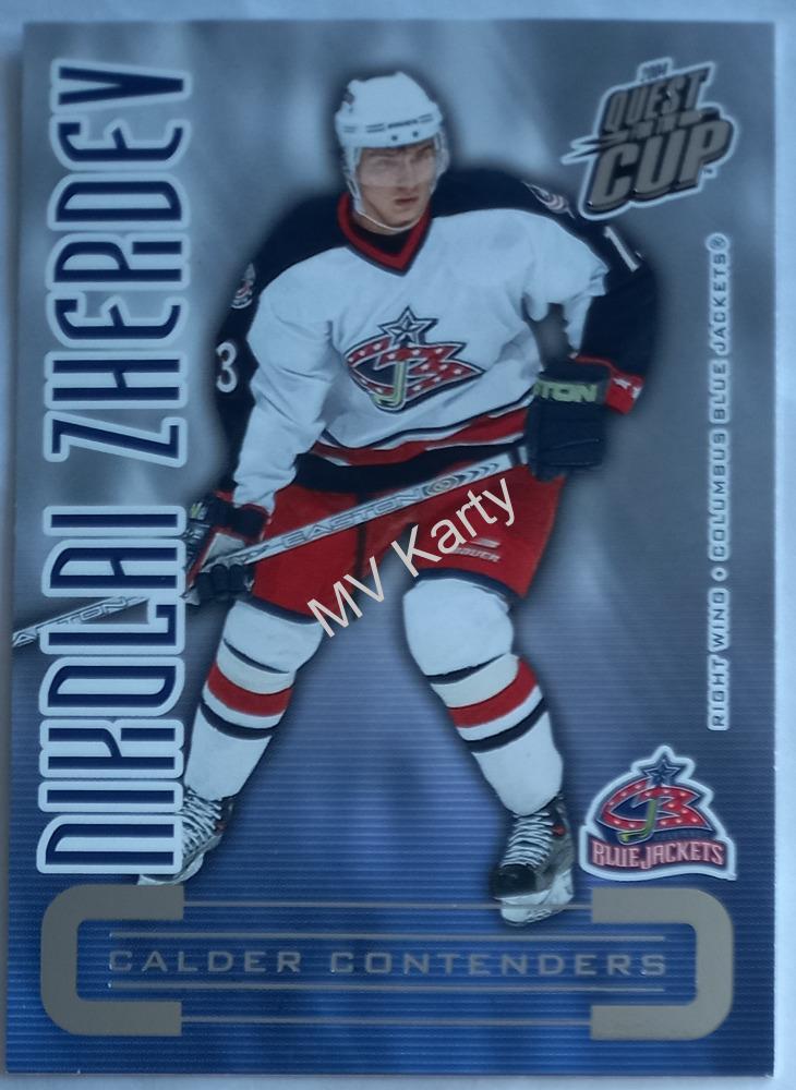 2003-04 Pacific Quest for the Cup - Calder Contenders #7 Nikolai Zherdev