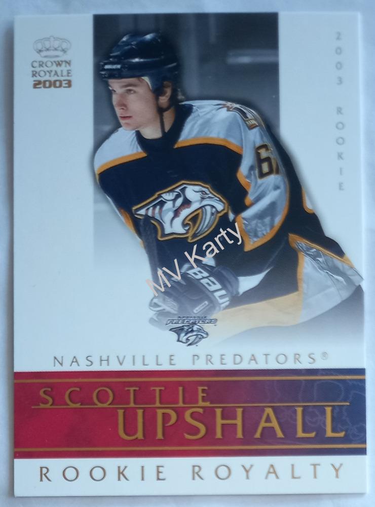 2002-03 Pacific Crown Royale - Rookie Royalty #14 Scottie Upshall
