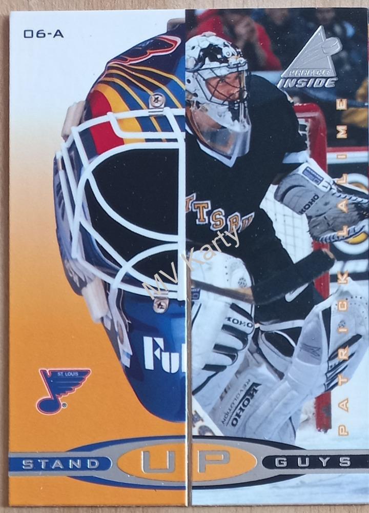 1997-98 Pinnacle Inside - Stand Up Guys #06-AB Grant Fuhr, Patrick Lalime