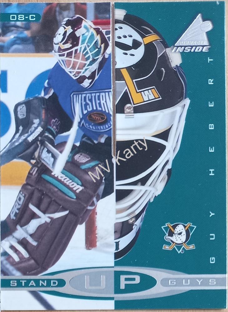 1997-98 Pinnacle Inside - Stand Up Guys #08-CD Guy Hebert, Trevor Kidd