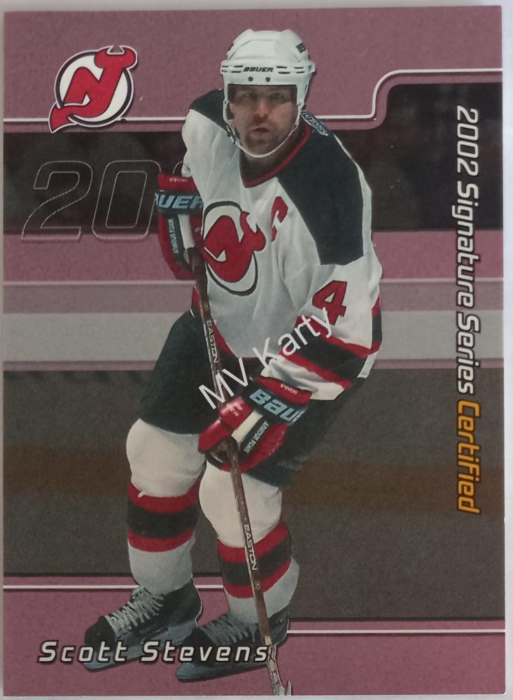 2001-02 In the Game Be A Player Signature Series - Certified #C-43 Scott Stevens #/100