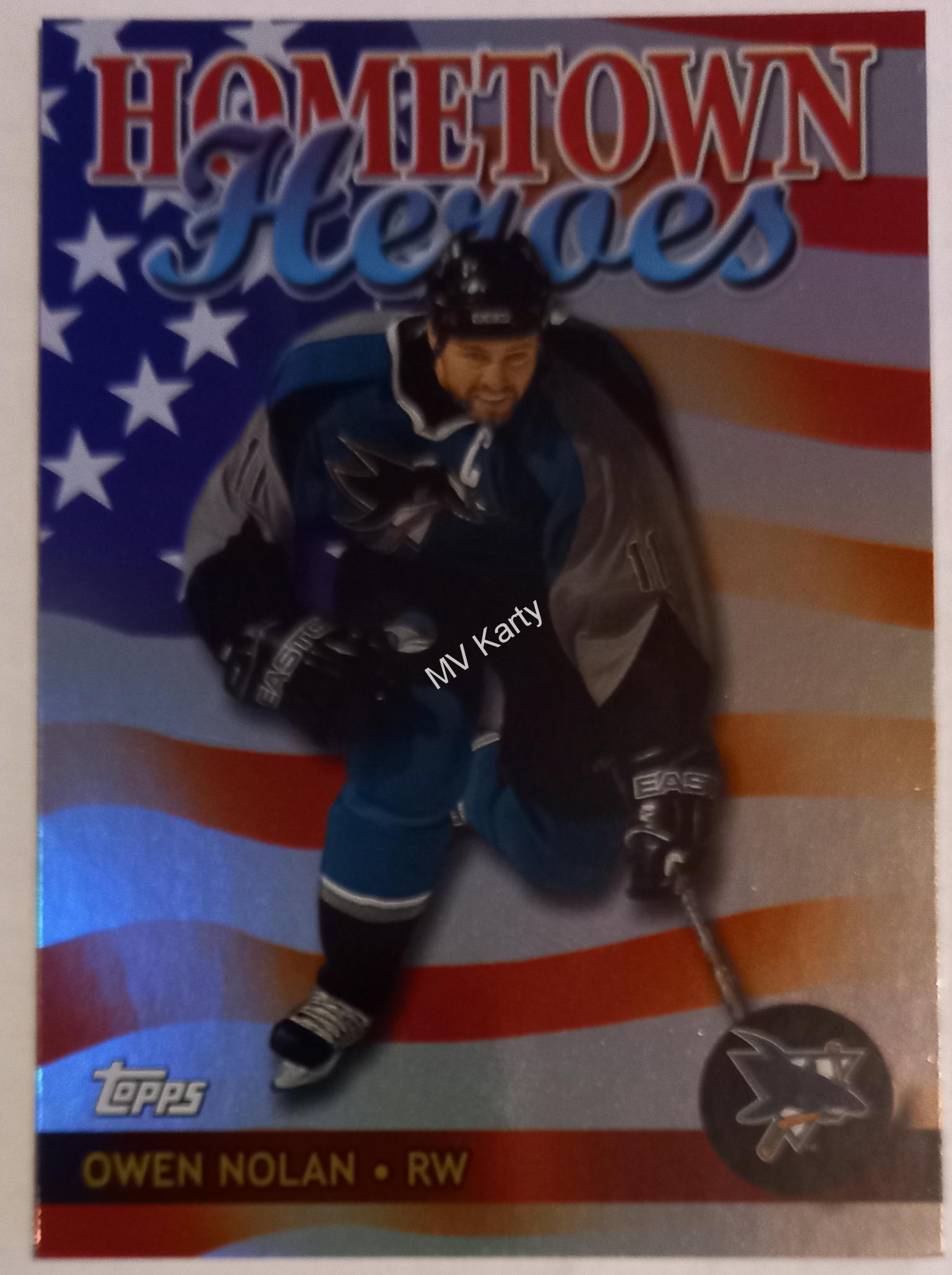2002-03 Topps - Hometown Heroes - Factory Set #HHU 13 Owen Nolan