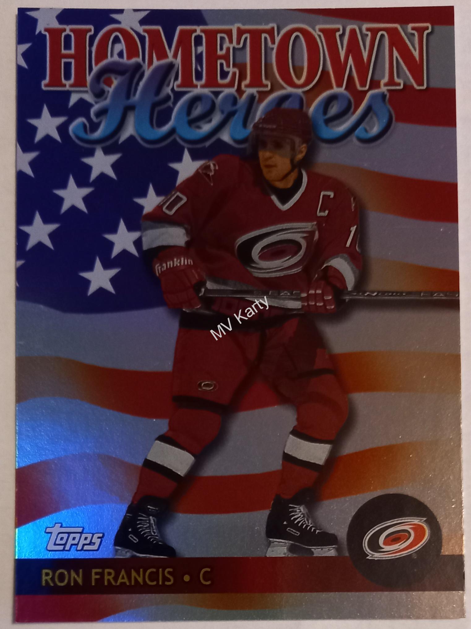 2002-03 Topps - Hometown Heroes - Factory Set #HHU 20 Ron Francis