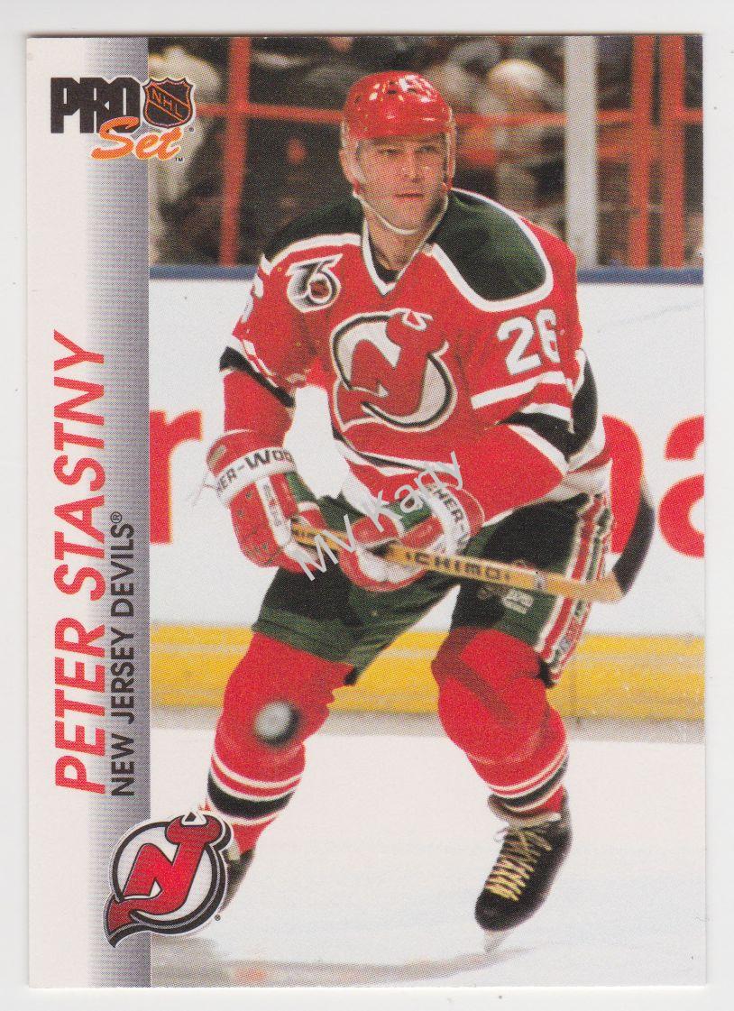 1992-93 Pro Set #100 - Peter Stastny